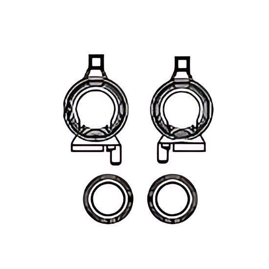 Lampa prawa+lewa, PIKO ET59462-08 skala H0